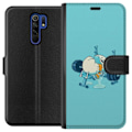Miniatyrbillede 1 af 3: Xiaomi Redmi 9 Pung Etui Dødningehoved