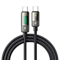 Miniatyrbilde 1 av 5: Mcdodo 1,2 m 100 W 5 A USB-C - USB-C Auto Off-kabel svart