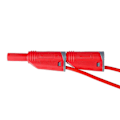 Miniatyrbilde 3 av 5: 5 stk P1050-1 4mm bananplugg sikkerhet myk silikon ledning stabel testledning 14awg for multimeter
