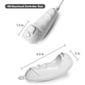 Miniatyrbillede 4 af 4: Wii Nunchuck-controller, 2-pak Nunchuk-controller erstatning - Perfekt