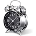 Miniatyrbild 1 av 5: Loud Alarm Clock for Heavy Sleepers Adults, Retro 4 Inch Silent Non-Ticking Quartz with Backlight, Twin Bell Analog Kids Alarm Clocks