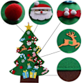Miniatyrbild 3 av 5: Filt Julgran Julgransdekoration Filt Jul Diy Dekoration Julgran Barnprydnader Julgåvor För Filt Julgran,dörr