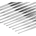 Miniatyrbillede 3 af 5: 100 stk. tilbehør strikkekits 22 stk. aluminium strikkepinde sortiment af pinde værktøjer -ayane