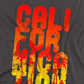 Pikkukuva 2 / 3: Californication Unisex Aikuisten Cali Type T-paita L Hiilenharmaa Charcoal L