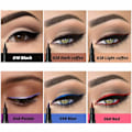 Miniatyrbild 3 av 5: 12 Färger Matt Flytande Eyeliner Färgglatt Set, Svart Blå Grön Röd Gul Vit Flytande Eyeliner Penna Färgat Eyeliner Set, Eyeliner