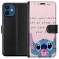Miniatyrbillede 1 af 3: Apple iPhone 12 mini Pung Etui Stitch Held og lykke