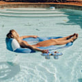 Miniatyrbilde 4 av 5: Oppblåsbar poolkoppholder - Poolbar drikkeholder, oppblåsbar drikkeholder, flytende koppholder