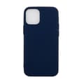 iPhone 12 / 12 Pro - Mat TPU Cover - Mørkeblå DarkBlue Mörk Blå
