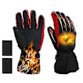 Miniatyrbilde 1 av 4: Elektriske oppvarmede hansker  Vinterbatteri Power Heating Gloves/ski