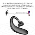 Miniatyrbilde 2 av 4: Bluetooth-headset, Bluetooth-hodetelefoner for iPhone, iPad, Samsung