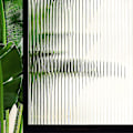 Pikkukuva 1 / 5: Raidallinen ikkunakalvo, yksityisyys, pystysuorat raidat, 45x200cm