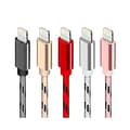 5-pack 2m Flätade Lightning-kablar Laddnings- och Datakabel för iPhone 11 13 14