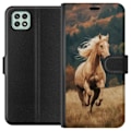 Pikkukuva 1 / 3: Samsung Galaxy A22 5G Lompakkokotelo Juokseva Hevonen