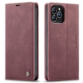 Pikkukuva 1 / 5: iPhone 13 Pro - CASEME Retro Nahkakotelo - Punainen