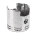 Pikkukuva 4 / 5: 2-tahti bensiinimoottorin männän sarja metalli 47mm päivitys 80cc 66cc bensiinimoottori moottoroitu polkupyörä