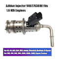 Miniatyrbillede 2 af 5: Adblue injektor brændstofdyseventil 9802763880 til C3 C4 Ds3 Ds4 Berlingo 208 308 508 2008 3008 5008 (ws)