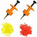 Miniatyrbillede 1 af 4: 2x Pellet Tool Micro Bait Bands Banding Match Grov Fiske Terminal Tackle Sæt