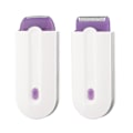 Miniatyrbilde 3 av 5: 2 i 1 Elektrisk Epilator Hårfjerning Smertefri Hårfjerner Barbermaskin Øyeblikkelig Smertefri Gratis Sensorlys Usb-opplading