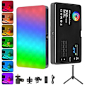 Pikkukuva 2 / 5: RGB LED-videovalo Valokuvaus Täyttökamera Valopaneeli LCD-näyttö Kylmäkenkä