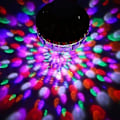 Pikkukuva 3 / 5: 6w E27 Pyörivä Kristallipallo Rgb Led-Lavavalonlähde Diskojuhliin Dj