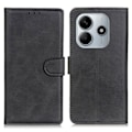 Miniatyrbillede 1 af 5: Xiaomi Redmi Note 14 4G Etui Læder Sort