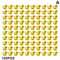 100/200 st Mini Gummi Ankor Miniatyr Harts Ankor Gul Tiny D 100st gul 100st[co]