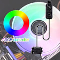 Miniatyrbilde 2 av 5: 5v 3pin Rgb Argb Kontroller Manuell Sata Strømforsyning Led-belysning for datamaskin