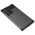 Miniatyrbillede 4 af 5: Samsung Galaxy S23 Ultra Cover Kulfiber Tekstur Sort