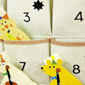 Miniatyrbillede 5 af 5: 24 Lommer Julekalender Nedtælling Hængende Julegave -hg
