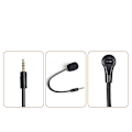 Miniatyrbild 5 av 5: Spelmikrofon 3,5 mm mikrofon för Razer Electra V2 Usb 7.1 Gaming Headset Mic