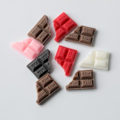 Miniatyrbillede 4 af 5: Lysforme lys stearinlys DIY støbeforme i silikoneform MJ10 Chokolade