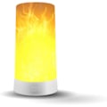 Miniatyrbillede 1 af 4: LED-flammelampe, USB-genopladelig flammelampe, vandtæt[qb]