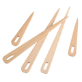 Miniatyrbild 4 av 4: 5 st/set Trä Handvävstol Stick Vävning Virknål Gobeläng Diy Hantverk Verktyg