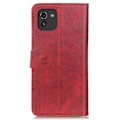 Miniatyrbillede 3 af 5: Samsung Galaxy A03 Etui Solid Læder Rød