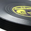 Miniatyrbillede 2 af 4: Vinylunderlag i kork til plader - Beskytter bordoverfladen og forhindrer skader (6 stk. vinyl) Style 2
