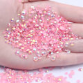 Miniatyrbillede 2 af 3: Neglestrass 1000 stk 2 mm Resin Strass Flatback Runde Lim På Ikke Hotfix Sten Applikationer Til Håndværk DIY Neglekunst