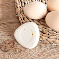 Miniatyrbilde 3 av 4: 3 stk. Egg-prikker i rustfritt stål med ABS-håndtak - Semi-automatisk skiller og prikker egg