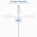 Pikkukuva 5 / 5: CDQ iPhone-laturi USB-C - Kaapeli / Johto - 20W - Pikalaturi 4 kpl