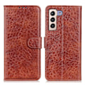Miniatyrbillede 1 af 5: Samsung Galaxy S23 Plus Etui Crazy Horse Læder Brun