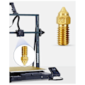 Miniatyrbild 5 av 5: 10 st Fit For Elegooneptune 4 Seriesmunstycken 3d-skrivardelar Högtemperatur 0,4 mmmunstycken Kit Fit