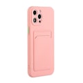 Pikkukuva 3 / 5: iPhone 13 Pro Kuori Korttitaskulla Vaaleanpunainen