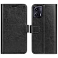 Miniatyrbillede 1 af 5: Motorola Moto G73 5G Etui Crazy Horse Læder Sort