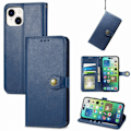Miniatyrbillede 1 af 4: iPhone 15 Pro Max Etui Retro Læder Blå