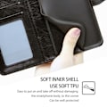 Miniatyrbillede 5 af 5: Samsung Galaxy S23 Plus Læder Etui Sort