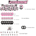 Miniatyrbilde 2 av 5: Blackpink festartikler for fans bursdagsfestdekorasjoner - 1 Blackpink festbanner 18 Blackpink festballonger 17 Blackpink kakepynt 2 Ri