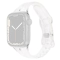 Pikkukuva 1 / 5: Apple Watch 42/44/45/49mm CrystalFlex TPU -ranneke, läpinäkyvä