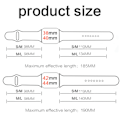 Miniatyrbilde 3 av 5: Apple Watch 38/40/41 mm Silikonarmbånd (S/M) Gul