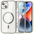 Miniatyrbillede 1 af 5: ColorPop iPhone 14 Cover CH MagSafe Transparent/Titanium