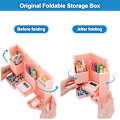 Miniatyrbillede 2 af 5: Foldbar Penneholder, Sød Magnetisk Åbning Og Lukning Kunstforsyningsholder Med Blyantholder