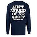 Miniatyrbilde 2 av 4: Ghostbusters Herre Who You Gonna Call Langermet T-skjorte S Nav Navy S